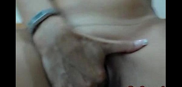  Hot MILF with super creamy pussy close up